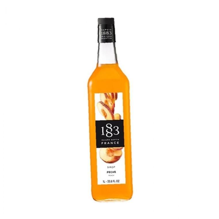 1883 향긋한 피치 복숭아 시럽 1000ml 카페시럽 음료시럽 과일시럽