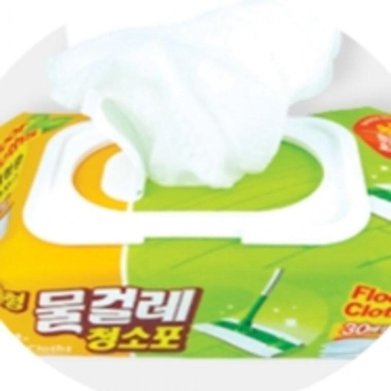손걸레 30매 중형 30x20cm 20개 살균소독티슈 청소티슈 청소용물티슈