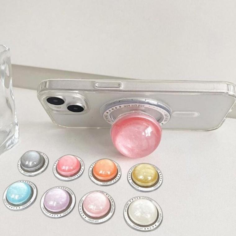 맥세이프 실용적인 전용 오로라 휴대폰 스마트톡 1P 핸드폰 그립 홀더