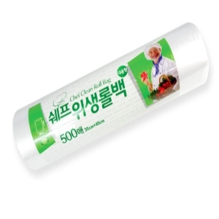 위생롤백 500매 30x40cm 비닐팩 포장비닐