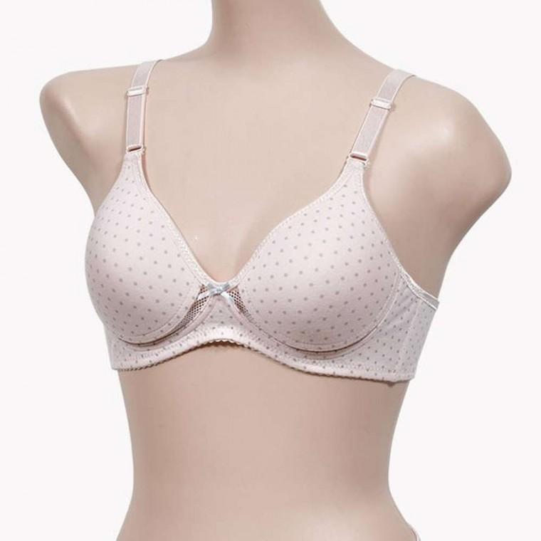 A컵 노와이어 브라 여자속옷 3/4컵브라 B컵브라