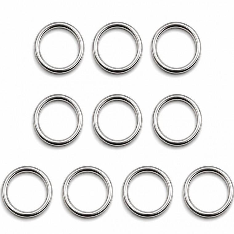 스텐 링 데일리무드 SUS304 라운드링 연결고리 4x20mm 10개입