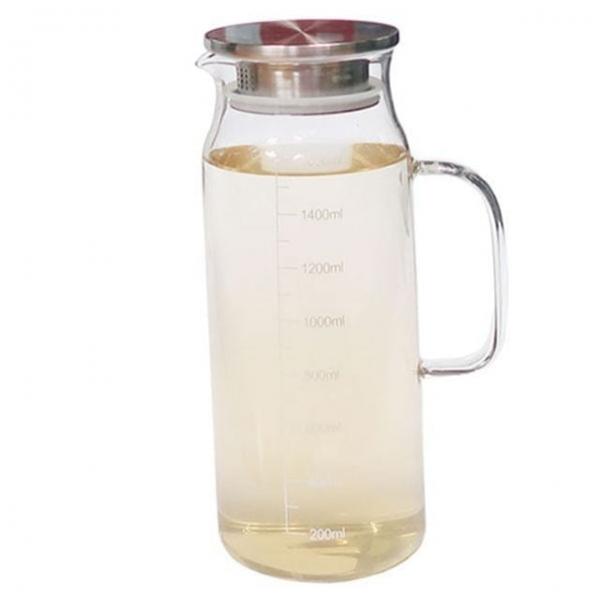 냉장고 물병 1.6L 보틀 마카 물통 내열유리 가정
