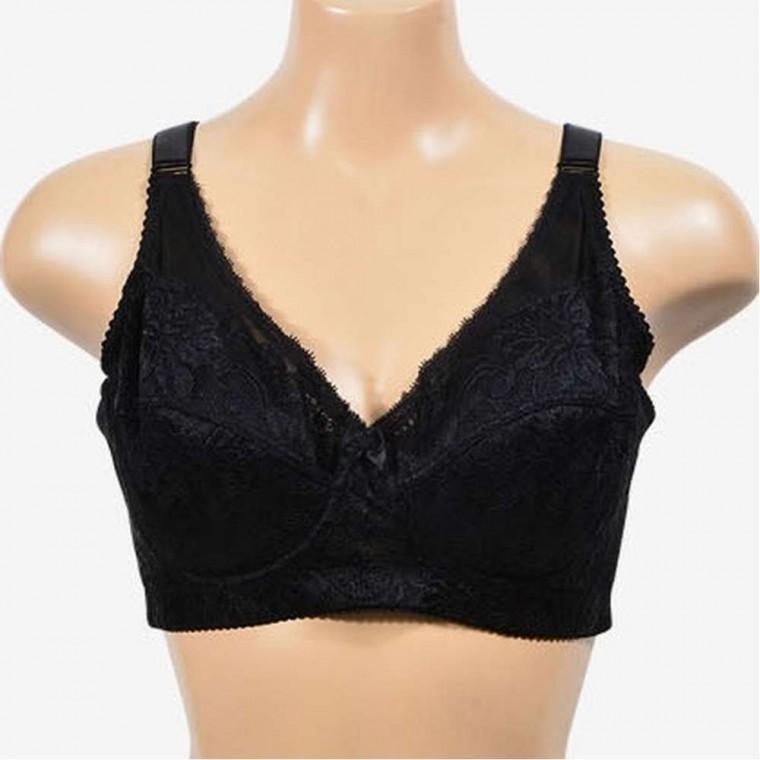 플라워 B컵 브라 와이어있는브라 레이스브라 빅사이즈브래지어
