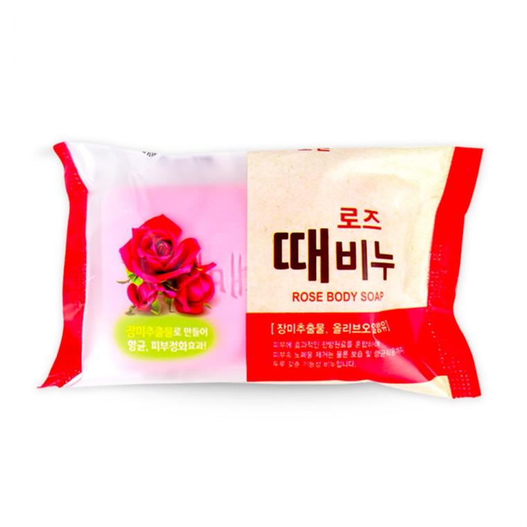 로즈 때비누 1개 바디스크럽 샤워비누 목욕비누 향수때비누