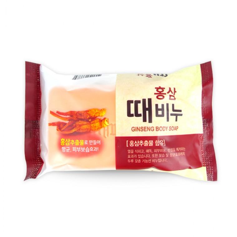 홍삼 때비누 1개 바디스크럽 샤워비누 목욕비누 향수때비누