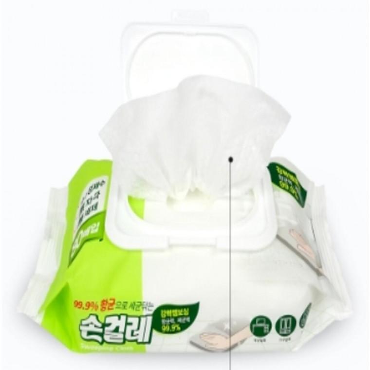 청소물티슈 80매 10개 부직포물걸레 일회용청소포 바닥청소포