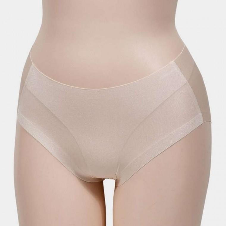 여성 무봉제 누디 미디팬티 부드러운팬티 삼각팬티 데일리팬티