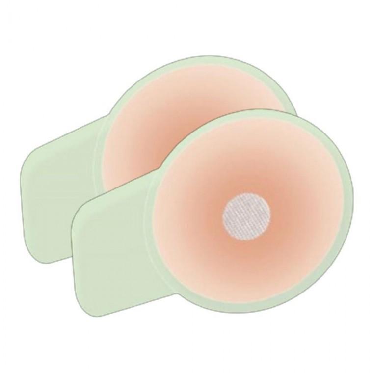 여성 산뜻한 실리콘 니플 패치 AB컵 2개입 1세트 볼륨업 젖꼭지 가리개