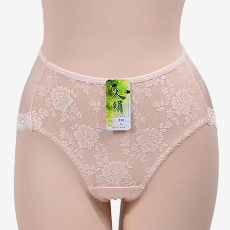 인견 레이스 맥시팬티 삼각팬티 여자삼각팬티 여성삼각팬티