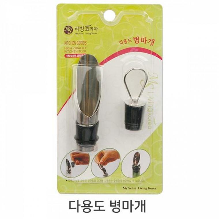 다용도 스텐 와인마개 병마개(리빙코리아)