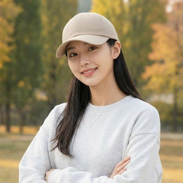 메시 야구모자
