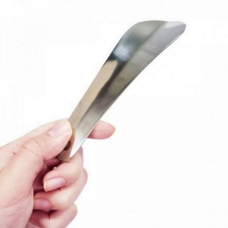 메탈 구두주걱 열쇠고리 여행용 스테인리스 휴대용 신발 고리형