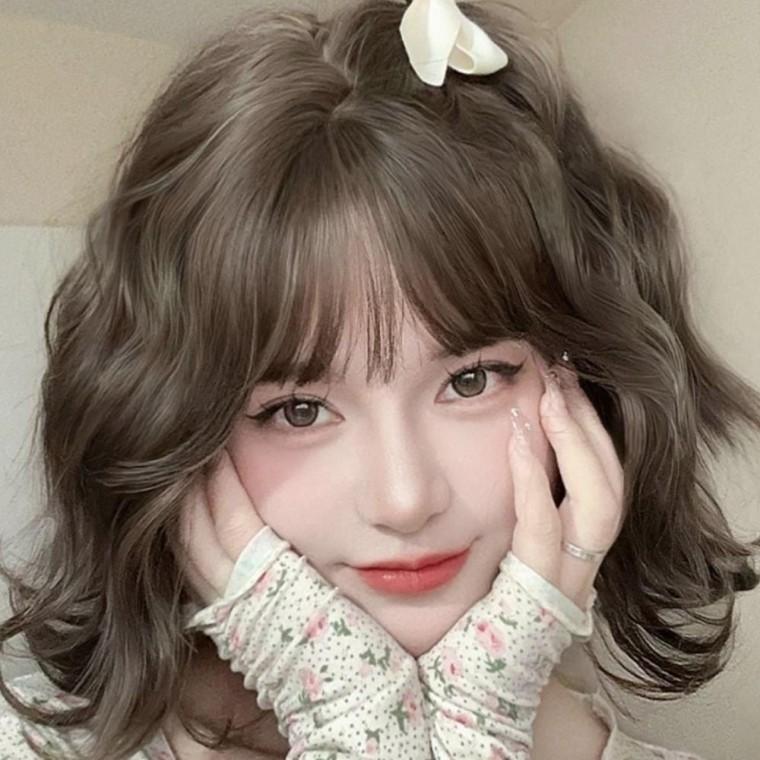 우먼즈 자연스러운 정돈된 넓은 가르마 사이즈 조절 통풍 메쉬 가발
