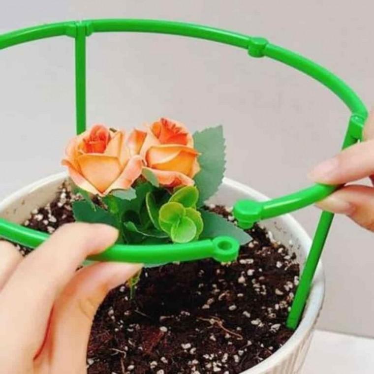 화분지지대 지주대 원예용지지대 플라스틱 지지대 세트 3p 17cm