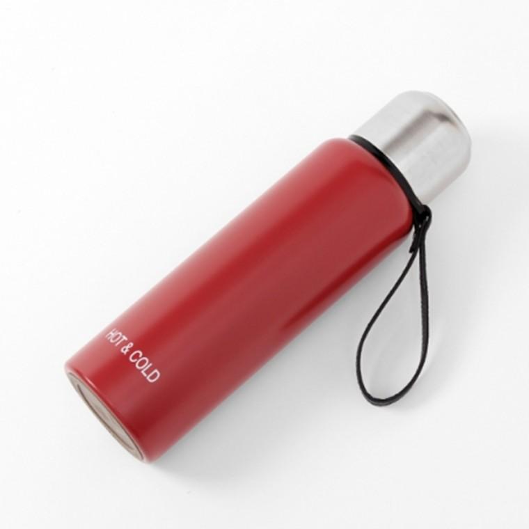 듀얼 보온병 800ml 레드 보온보냉병 대용량보온병