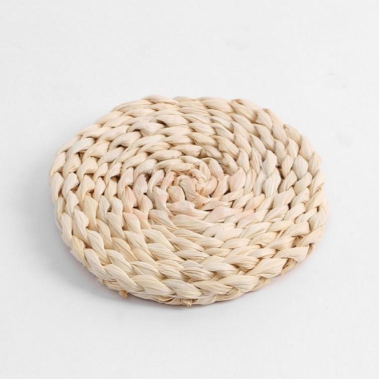 라탄 컵받침 11cm 모던키친 컵받침대