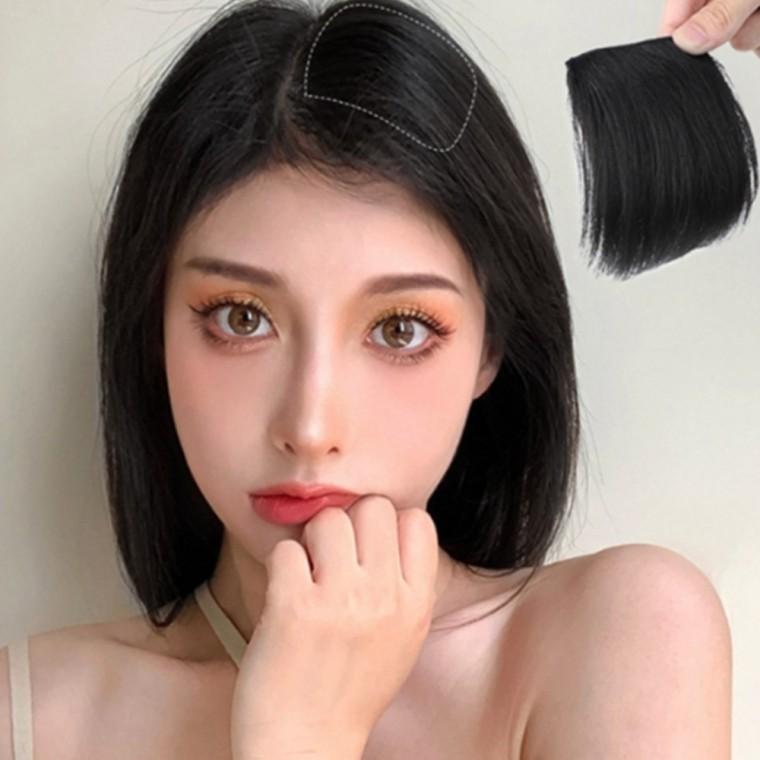 언니네 가발 볼륨업 부분가발 헤어피스 내추럴블랙 머리숱 자연스러운