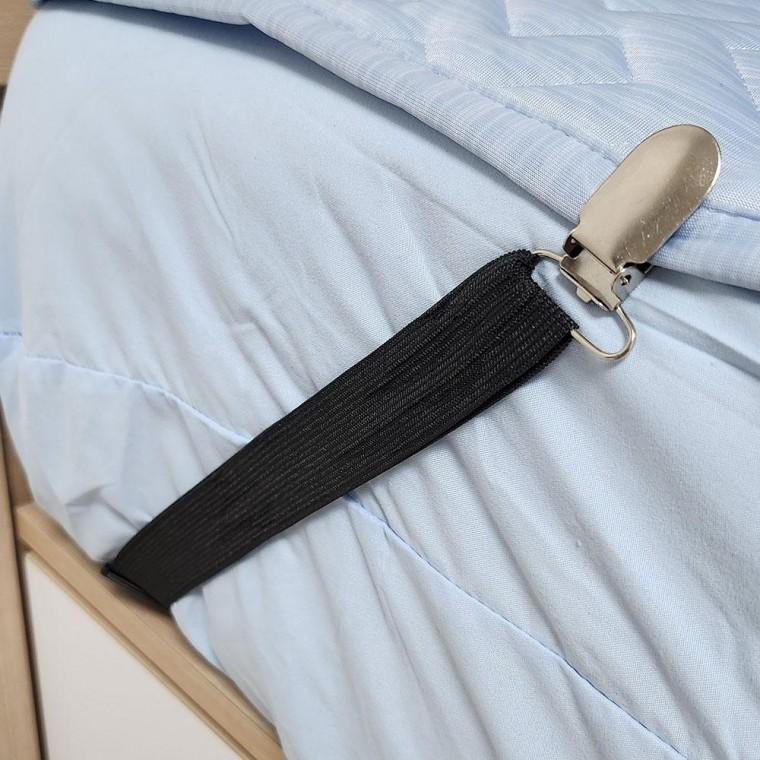 2P 밴드형 다용도 고정버클 밀림방지버클 시트집게 침대보집게 밀림방지집게 침대시트버고정버클 매트고정