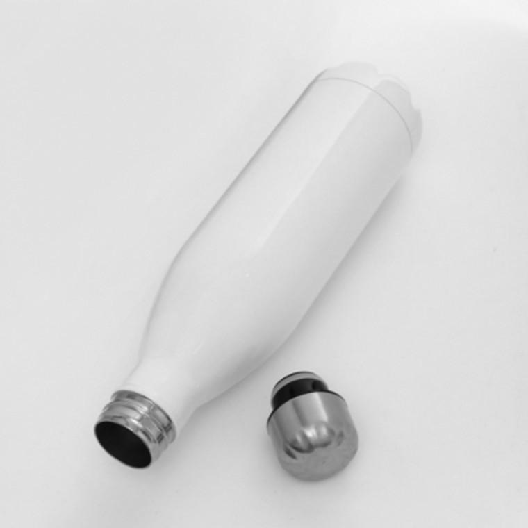 유광 보온병 750ml 화이트 스포츠텀블러 등산물병