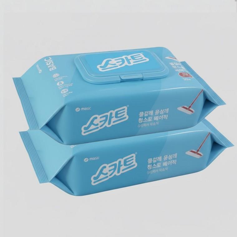 스카트 물걸레 청소포 베이직 (대형)