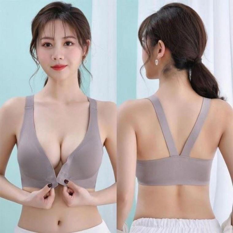 에어 브라 노와이어 브라렛 심리스 4color 여성속옷 소프트 앞후크