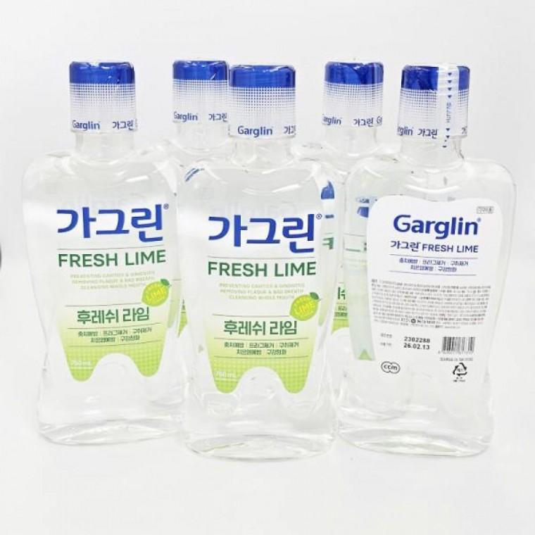 가그린 라임 구강청결제 750ml x 6개 +100ml