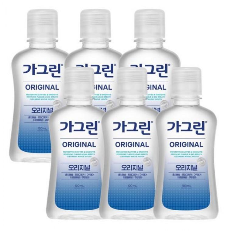 가그린 오리지날 구강청결제 100ml x 6개