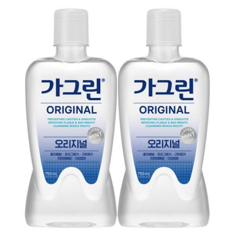 가그린 오리지날 구강청결제 750ml x 2개