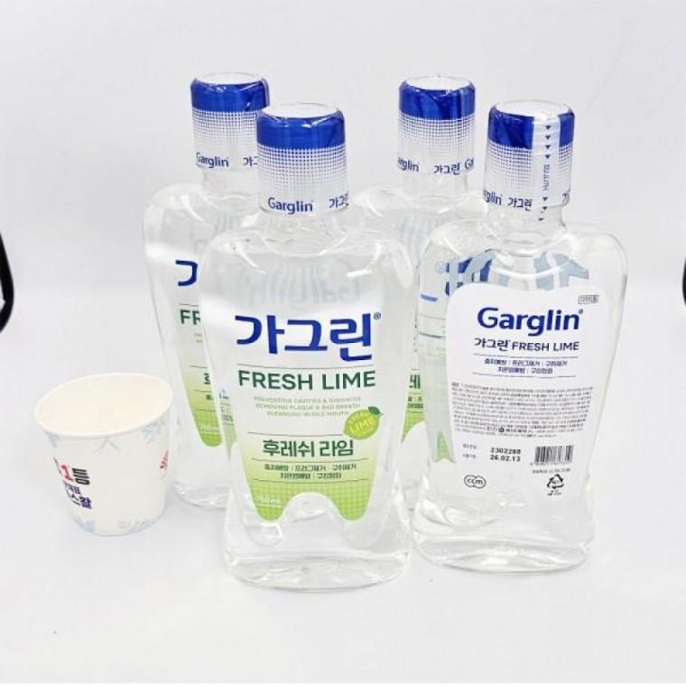 가그린 라임 구강청결제 750ml x 4개 +100ml