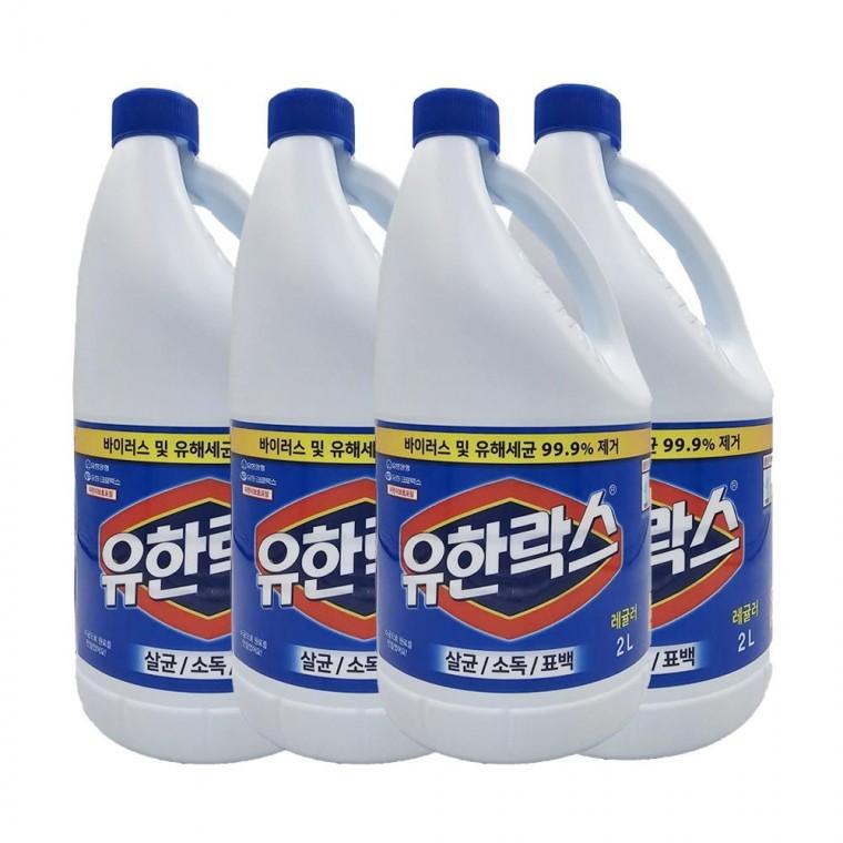 유한락스 레귤러 2Lx4개