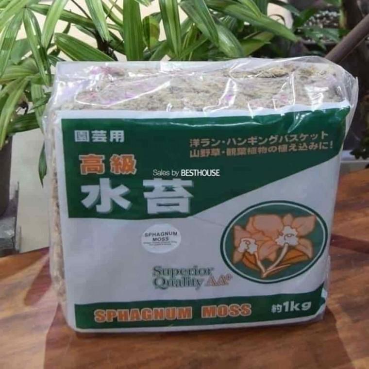 홈가드닝 고급원예수태 토피어리수태 건조 수태 1kg
