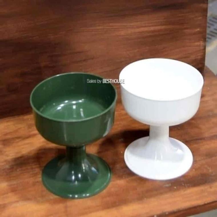 꽃꽃이수반 심플한수반 식물인테리어 플라스틱수반 콤포트 14x14