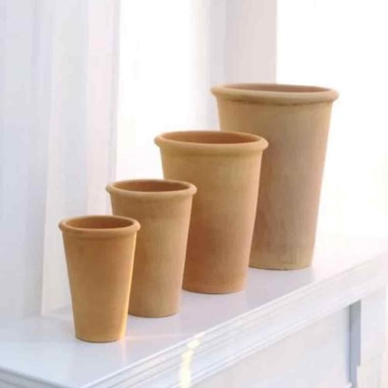 원통형화분 수입토분 집들이화분 토분 화분 꼬깔 16x20