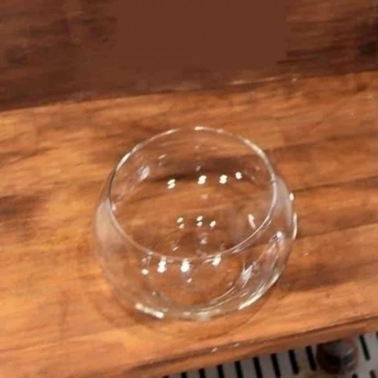 수중식물화분 수경식물화분 조화장식 유리화병 어항형 16x8