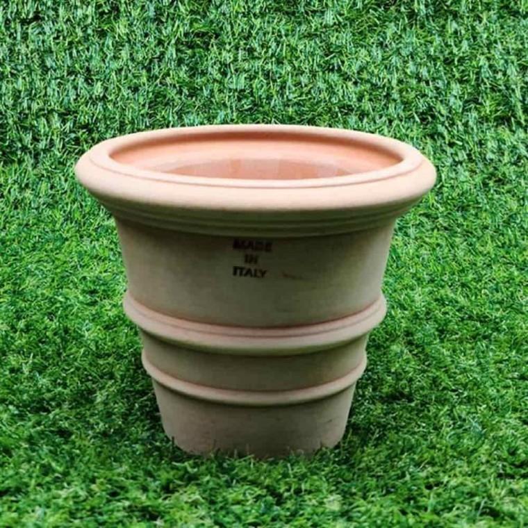 야외화분 테라스화분 분갈이토분 토분 더블링 25x20