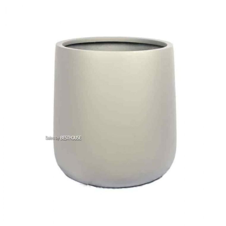 야외중형화분 식물재배화분 무지화분 FRP 화분 단지 26x26