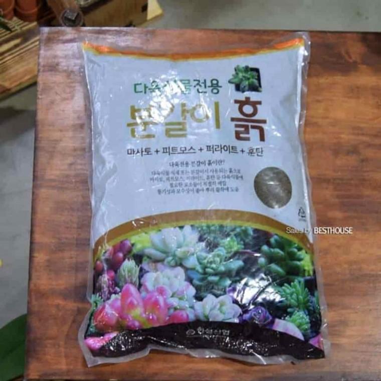 화분흙 화분분갈이 상토배양토 분갈이흙 다육이 4.5kg
