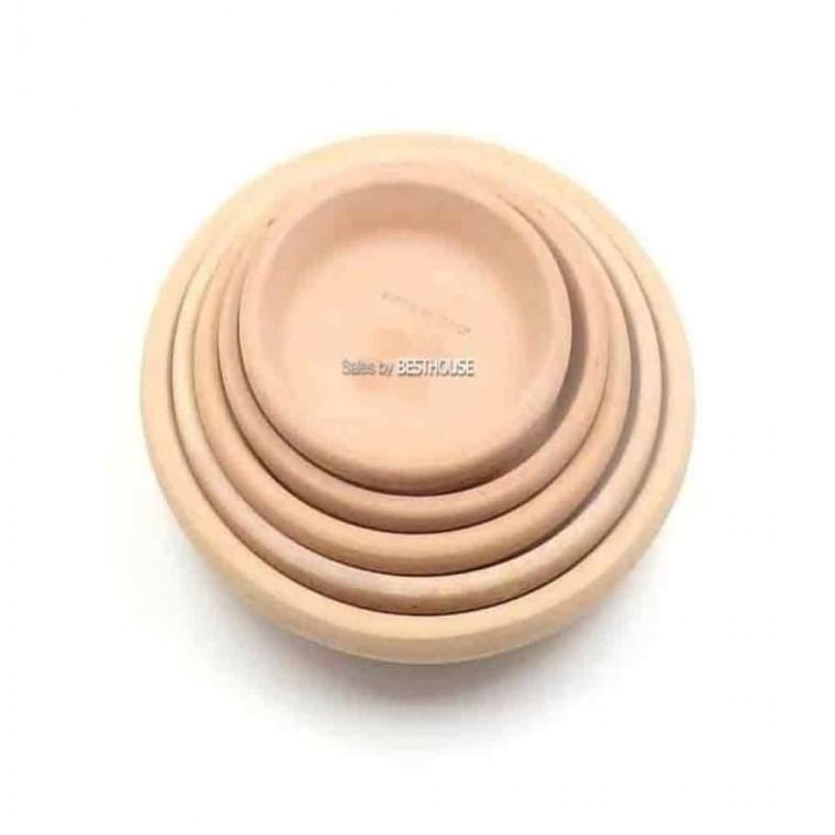 화분물받이 이태리토분 화분거치대 화분받침 베이지 R11