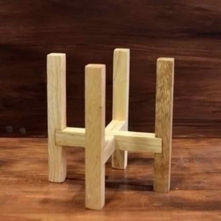 높은화분받침대 원목화분받침대 화분받침대높은거 화분받침대 우드 사각 8cm