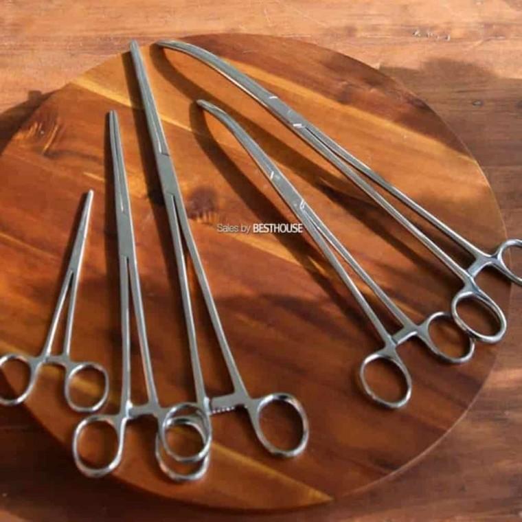 공예용커브가위 곡선가위 원예가위 겸자가위 14cm