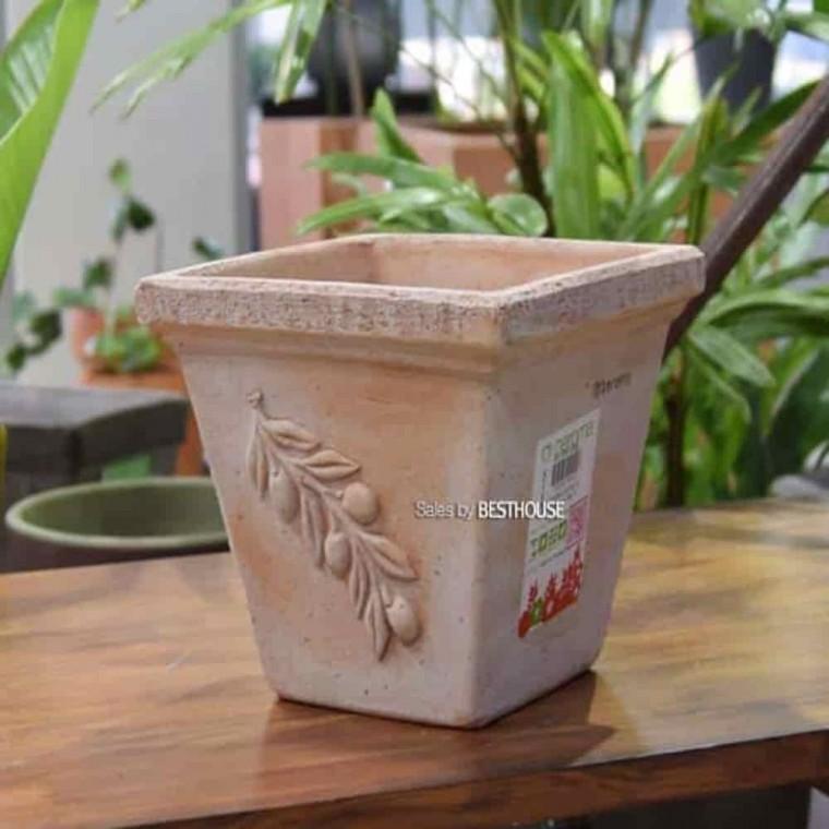토기화분 대형토분화분 점토화분 토분 사각 18x15