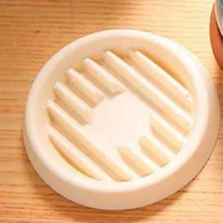 원형화분받침대 거실화분받침대 화분받침대 과습방지 화분받침 9cm 크림