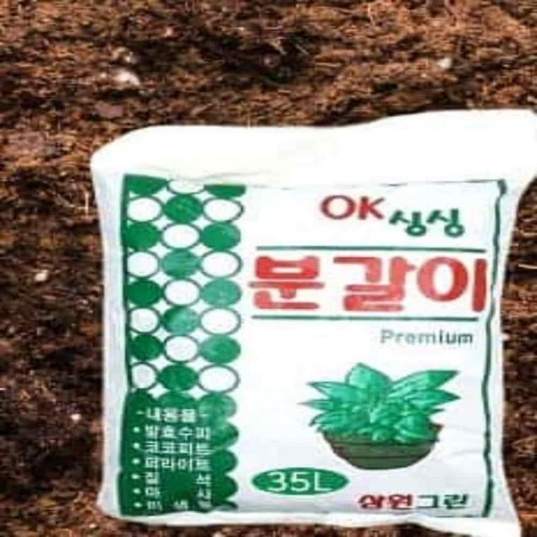 화분갈이흙 텃밭분갈이용토 식물분갈이 분갈이흙 35L