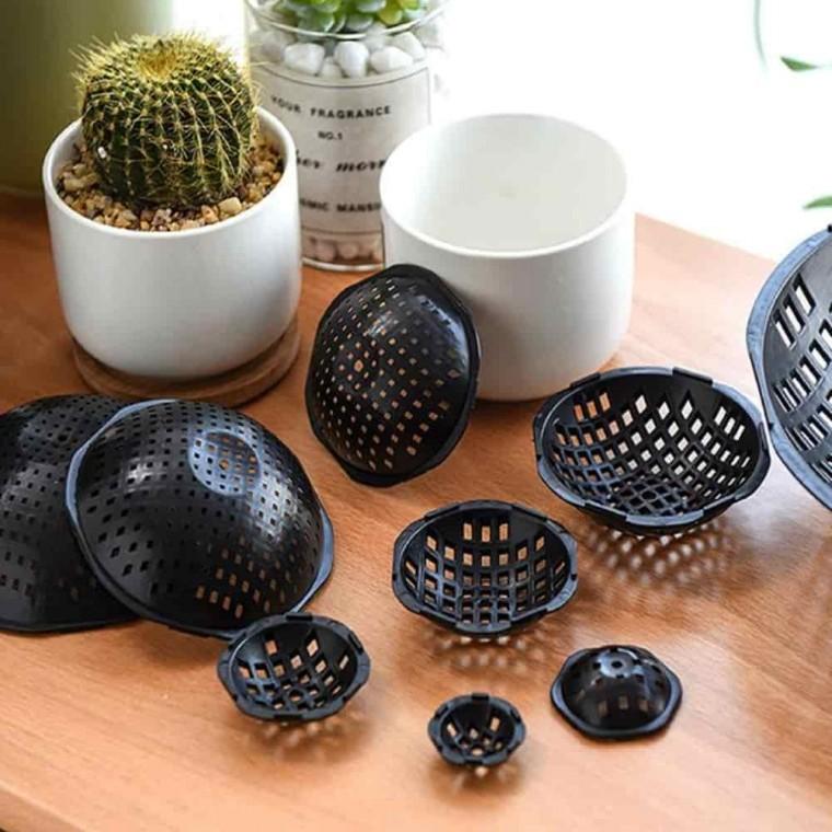 화분배수망 화분물빠짐거름망 화분그물망 분갈이망 볼록 12.9cm