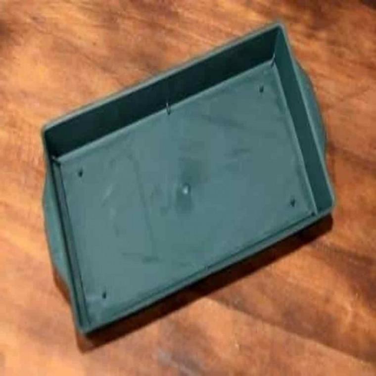 인테리어화분수반 화훼장식용 인테리어화병수반 플라스틱수반 물받침 24x12