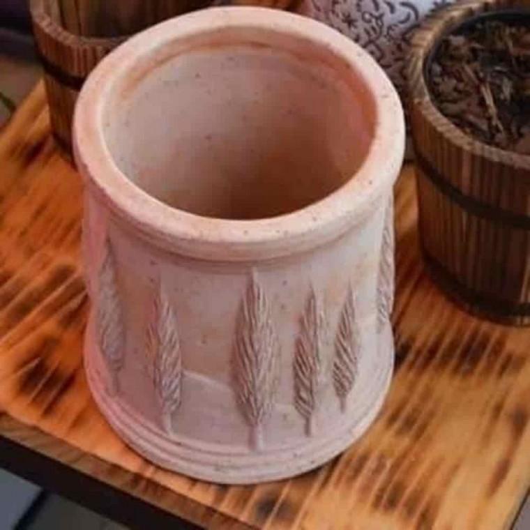 거실벽장식용인테리어화분 몬스테라화분 예쁜토분 수제토분 20x18