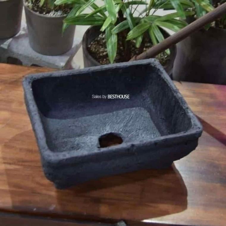 아파트실내조경 빈티지화분 정원화분 화산석 화분 30x23x12