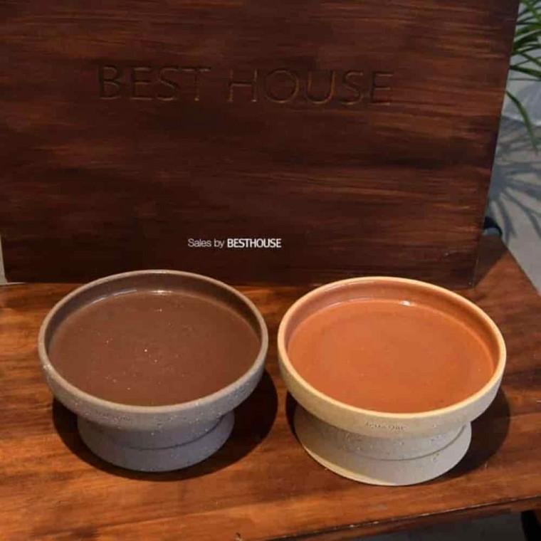 물받침대 엔틱화분 수경화분 수제토분 평수반 20x10
