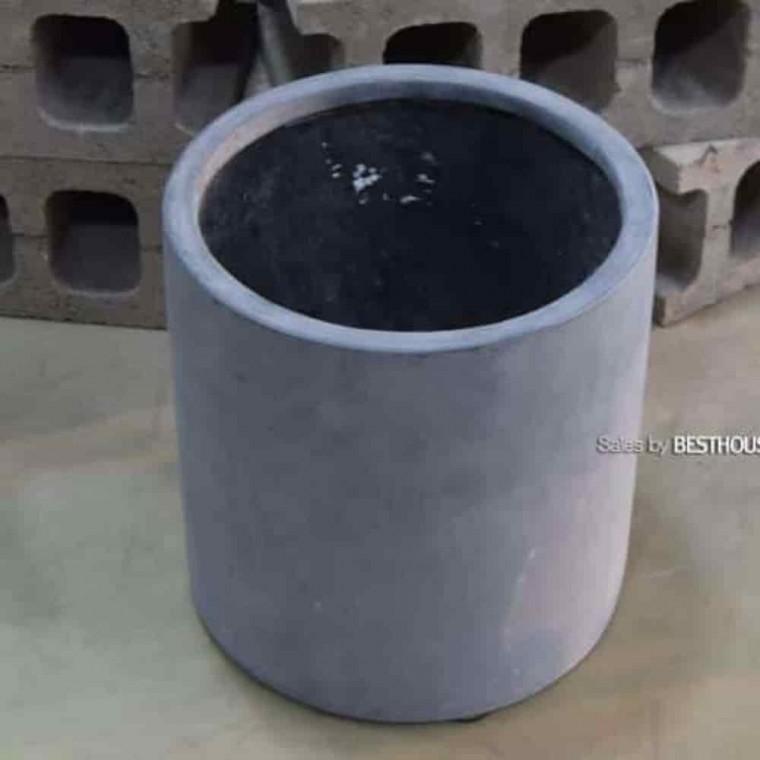 북유럽화분 거실화분 현관화분 FRP 화분 원통 21x20